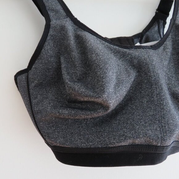 WACOAL Brandi Sport Underwire Bra in Gray Heather Support Athleisure - Size 34D - Picture 4 of 12